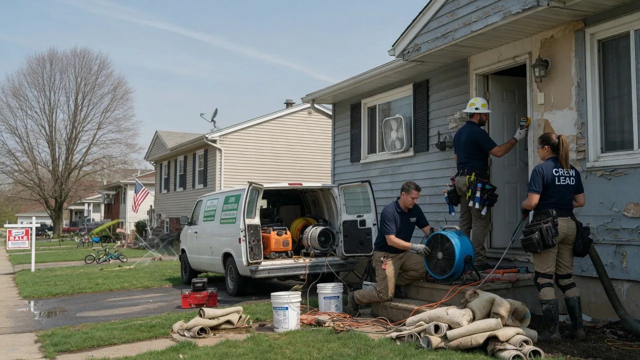 Flood Cleanup in New Lenox, IL near me
